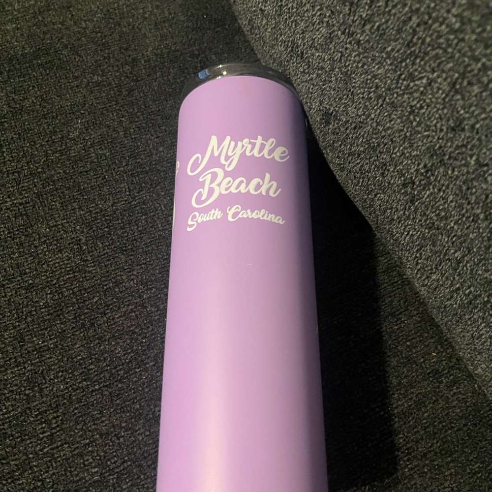 Purple Myrtle Beach Tumbler